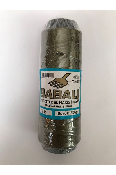 Yabalı Brazilian Polyester Hand Embroidery And Punch Thread 50gr