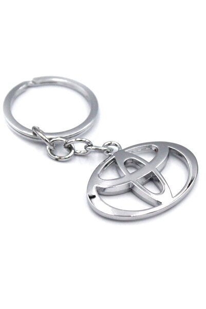 GARDENAUTO Toyota Corolla 2019 Sonrası 3d Metal Otomobil Anahtarlığı - Krom K...