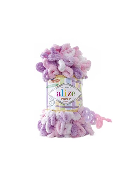 Alize Puffy Color 6051 Ebruli El Örgü Ipliği 100 Gr.