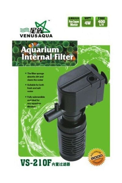 Venusaqua Vs-210F Mini Aquarium - 400 Lt Hour Filter