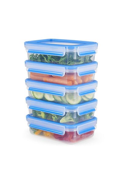 TEFAL N10307 Masterseal Fresh Storage Container Set 5 X 0.85 L