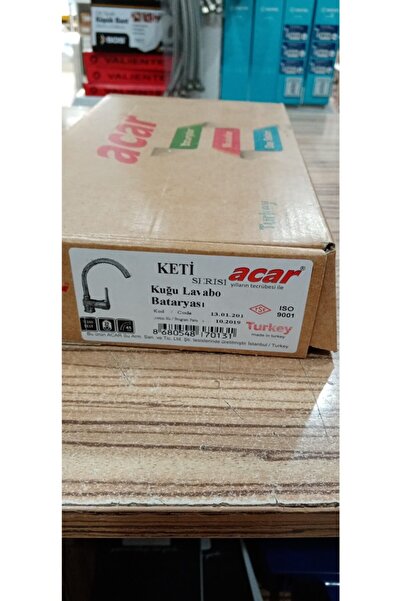 ACAR Keti Kuğu Lavabo Bataryası