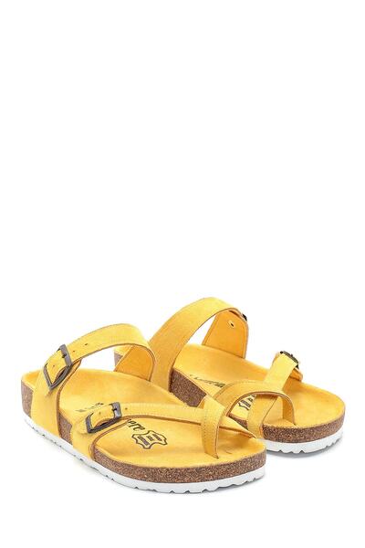 Bequemere Women's Cork Sole Suede Slippers