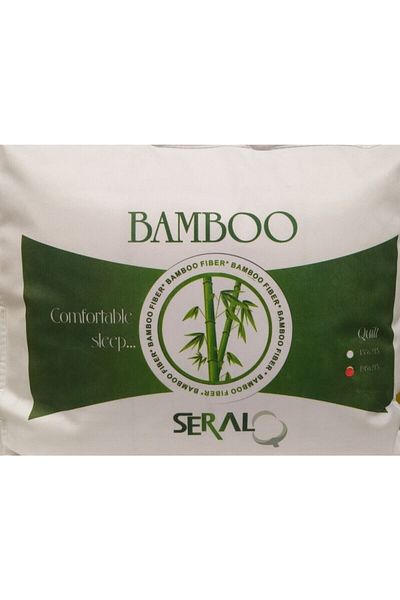 seral Bamboo Double Quilt with Piping