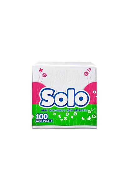 Solo 30x30 Cm Pack of 100 Napkins
