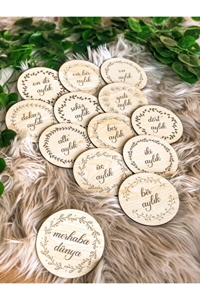 Gülce Events بطاقات شهرية لالتقاط صور الأطفال