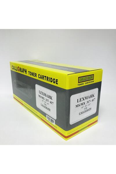 Lexmark Uyumlu Ms417/ms417dn Toner (8500 Sayfa)