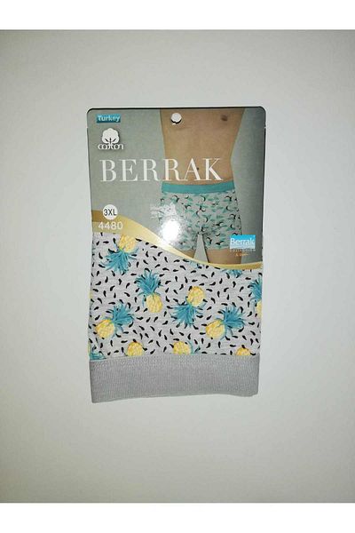 Berrak Modal Berrak 4480 (BATTAL) Ανδρικά μποξεράκια με μοτίβο Lycra