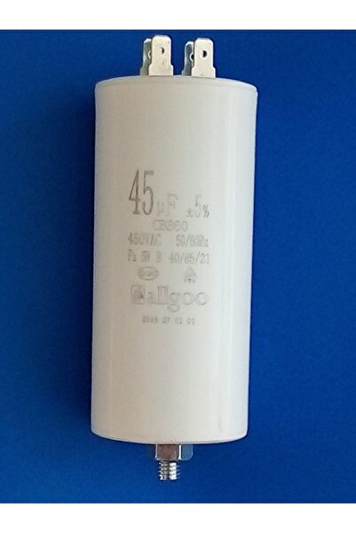 çözümklima Kondansatör Daimi 45 Uf 450 Vac Kapasitör