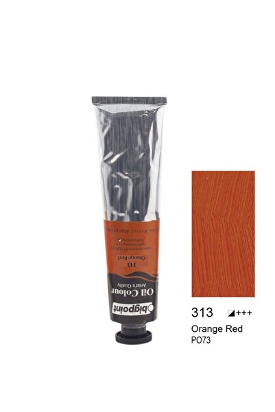 Genel Markalar Yağlı Boya 45 ml Orange Red 313