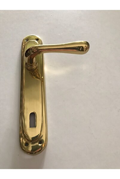 İnan Sarı Pirinç  Damla Oda Kapı Kolu