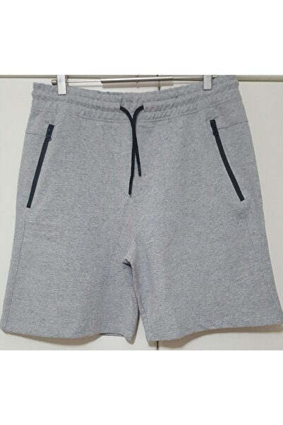 Superfly Men's Gray Combed Cotton Shorts