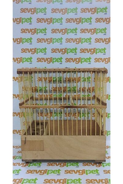 sevgipet Ahşap Kafes Bambu