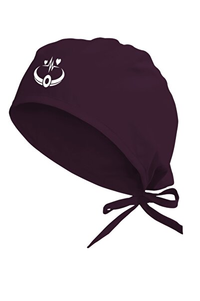 Tasarım Trend Unisex Purple Dialysis Technician Themed Hospital Cap