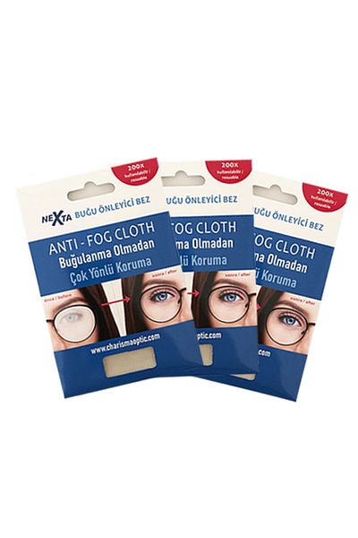 NEXTA Anti-Fog Glasses Cloth 3 Pack