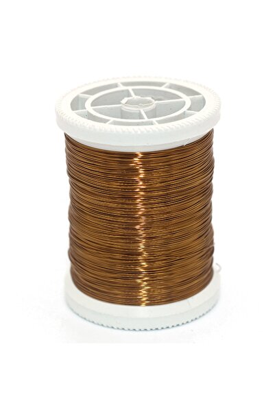 TUĞRA TABLO Bakır Tel Kahve Filografi Bakır Tel 50mt