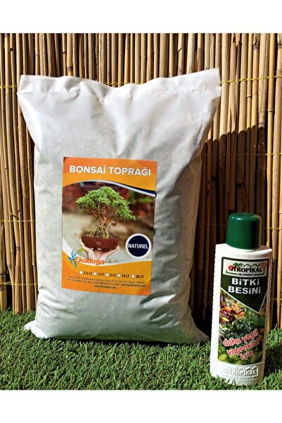 Doğalsan Tarım 2 Li Set 5 lt Bonsai Toprağı + Bitki Besini 225 Ml Yeşil Yapra...