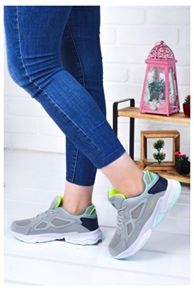 Jump Gray 24711 Model Women's Sneakers