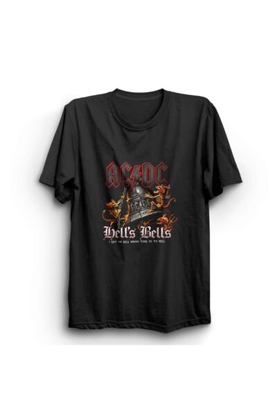 The Fame Tricou Acdc, Hells Bells, Rock, Metal