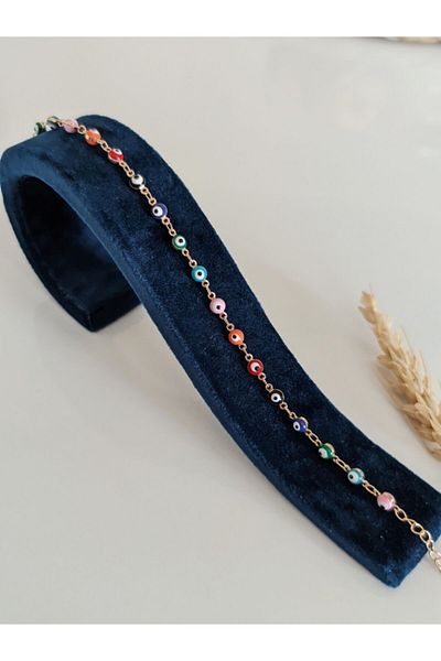 SU PERİSİ TAKI BİJUTERİ Star Anklet - Gold Vip Series