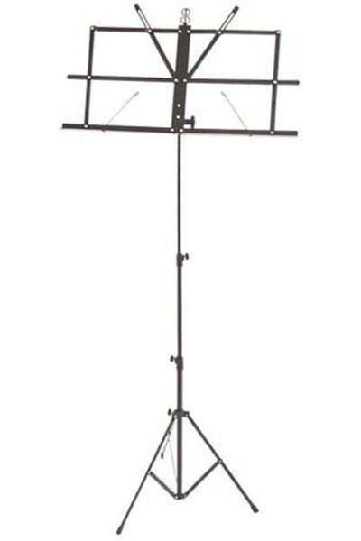 VALENCIA Μαύρο Ms50 Music Stand - Θήκη 1,2kg Δώρο