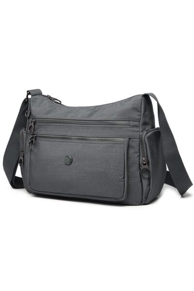 SMART BAGS Nano Metalik Kumaş Kadın Postacı Çantası 1115 K.yeşil