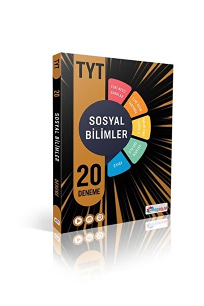 köşebilgi yayınları Tyt Sosyal Bilimler Video Çözümlü 20 Branş Deneme Köşebilgi Yayınları