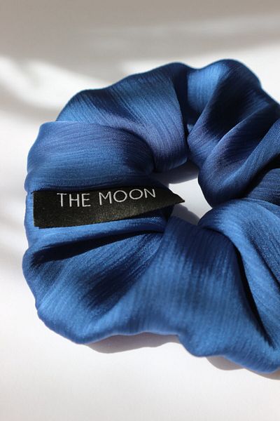 THE MOON Royal Blue Scrunchie Hair Clip