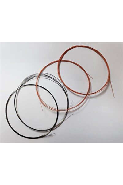 MELODY 0.16 Numara 4 Takım 4 Set Cura Sazı Tel Seti-mızrap Hediyeli