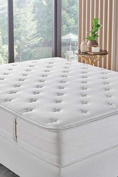 Puffy Hybrid Star Visco Pedli Pocket Yaylı Yatak