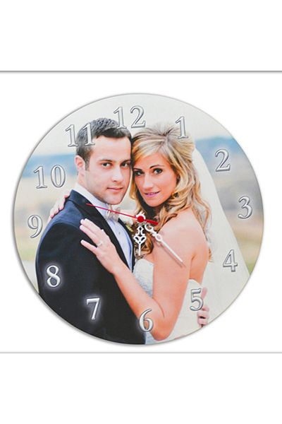 ÖZCANLAR ÇERÇEVE Gift Frame Decoration MDF Print Clock 35x35 Home Office MDF Print