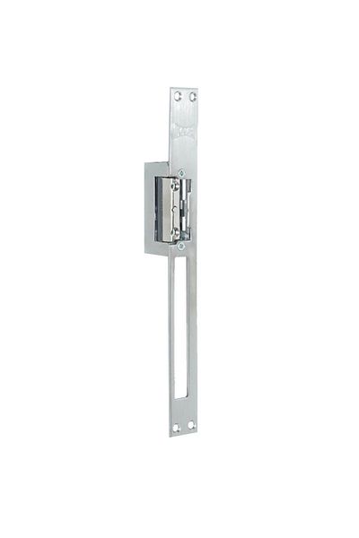 KALE 222 Standard Push-To-Open Electric Door Striker Stainless Mirrored (Latch Adjustable)