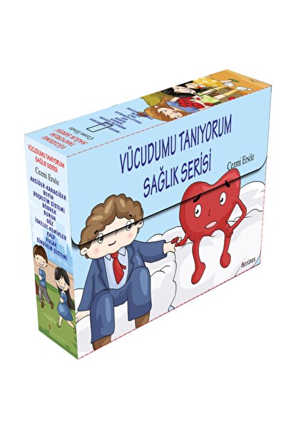 Genel Markalar Vücudumu Tanıyorum - Sağlık Serisi (10 Kitap + Test Ilaveli) Y...