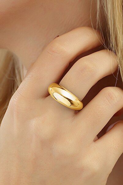 MySilvers Gümüş Bombeli Tasarım Yüzük