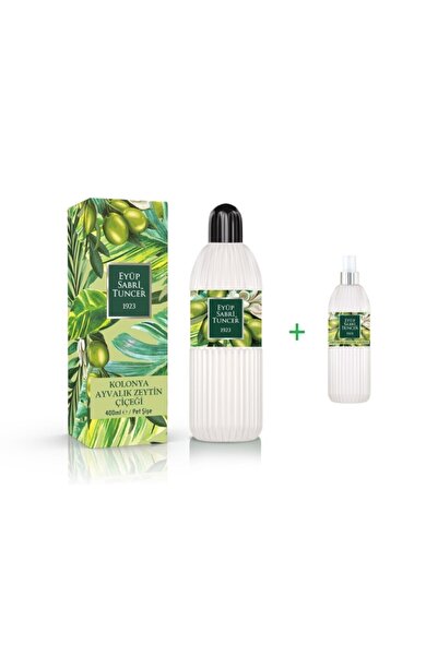 Eyüp Sabri Tuncer Ayvalık Zeytin Çiçeği Kolonya 400 Ml + Sprey Kolonya150 Ml