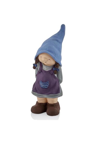 saksı deposu Büyük Kız Cüce Bahçe Heykeli