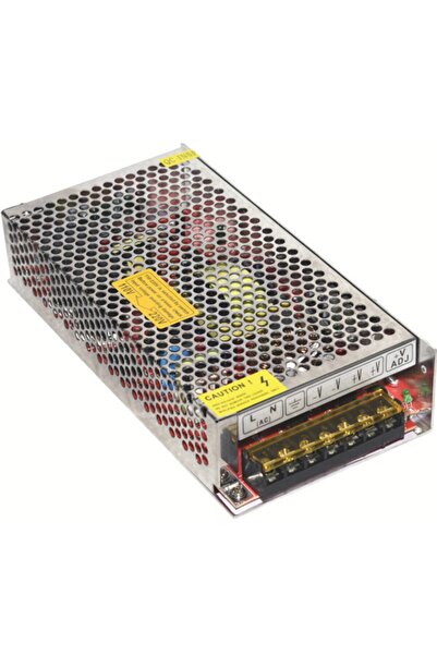 LEDX Digielektro Metal Kasa Adaptör Trafo 12 Volt 10 Amper