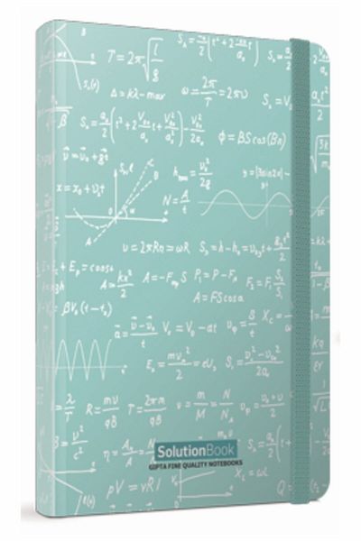 Gıpta Solution Book 13x21 120 Sheets Ruled Thread Stitched Hard Cover Notebook