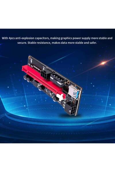 OEM Riser Harici Ekran Kartı Pcie 1x To 16x V.009s