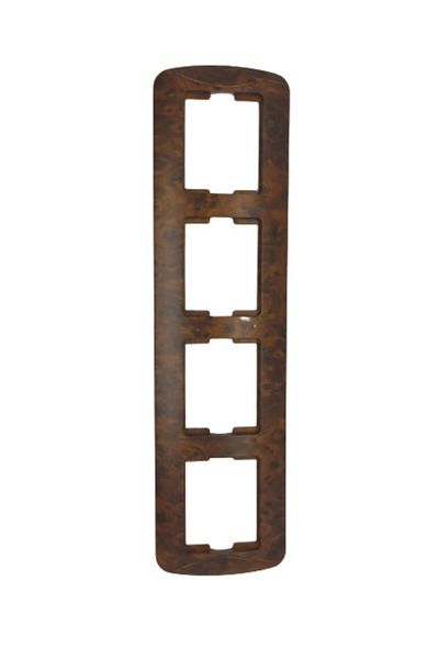 DMR Riva Mahogany Quadruple Frame Vertical