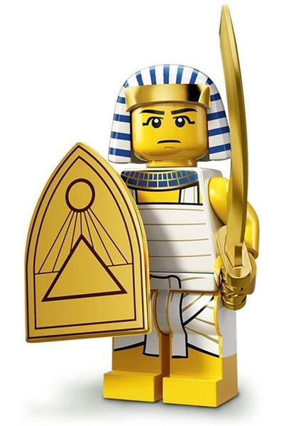 LEGO مجسم صغير - السلسلة 13 - 71008 - المحارب المصري