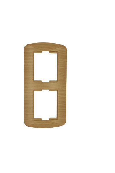 DMR Vertical Riva Oak Double Frame