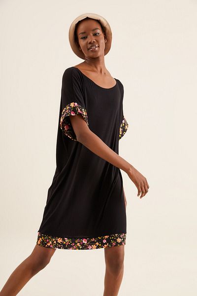 Quincey Rochie oversize neagră de damă