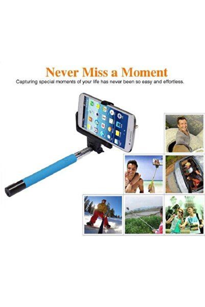 MONOPOD Wıreless Mobıle Phone Kablosuz Selfie 3 Renk