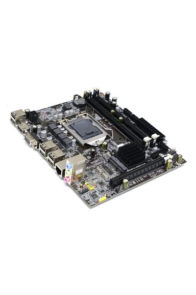 TURBOX H55m Intel H55 1333 Mhz Ddr3 مقبس 1156 Matx اللوحة الأم