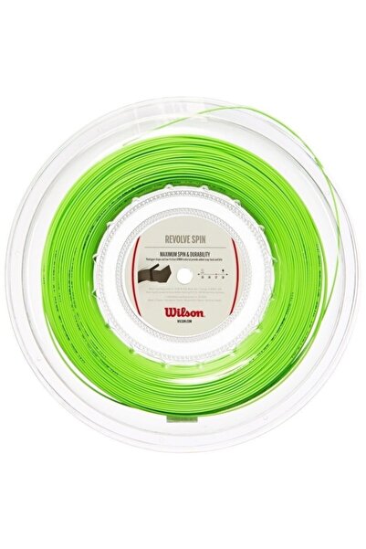 Wilson Revolve Spin 1,25 Mm. Rulo Raket Kordajı 200 Metre Yeşil Wrz907500