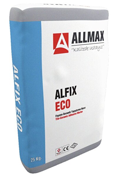 ALLMAX Alfix Eco Seramik/fayans Yapıştırıcı Gri 25 Kg