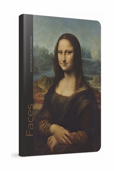 Gıpta Faces Lined Thread Stitched Plated Hard Cover Notebook 13x21 120 Sheets