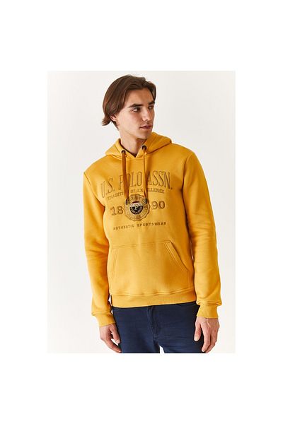 U.S. Polo Assn. Usa Polo Mustard Sweatshirt - 1667996   G081Sz082