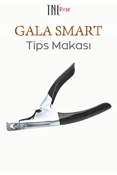 gala smart Tips Makası Pembe Kalıcı Oje Protez Tırnak
